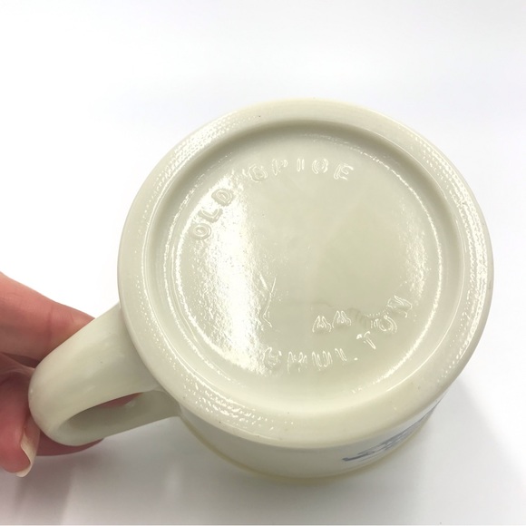 Vintage Old Spice Shaving Mug Ship Grand Turk Salem 1786, Recovery 1794 Shulton. - Picture 6 of 7